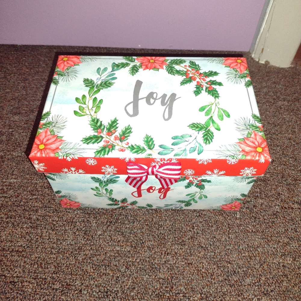 Christmas Decorative Storage Box